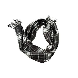 MERONA Black & White Plaid Scarf